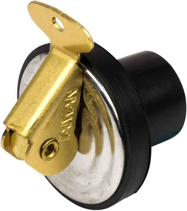 Sea Dog Brass/Neoprene Baitwell Plug - 5/8" 520093-1