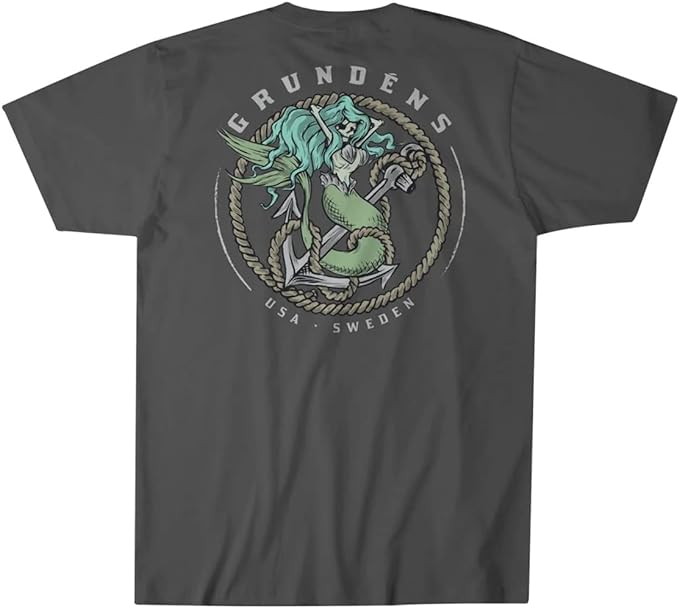 Grundéns Mermaid Short Sleeve T-Shirt  Men's