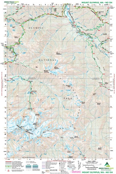 Green Trail Maps - Ascent Outdoors LLC