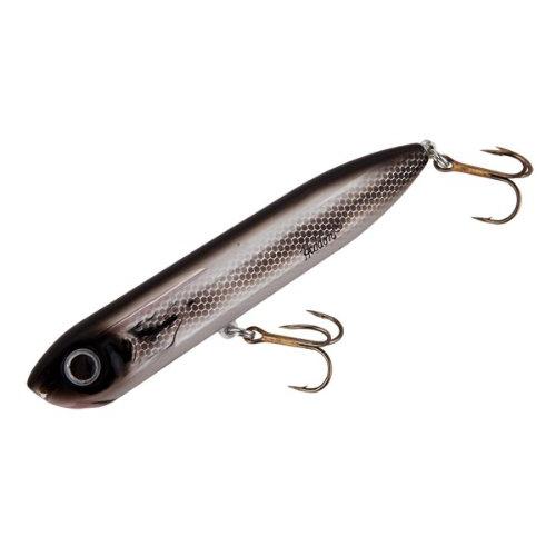 Heddon Chug'n Spook Topwater Hard Bait, Black Shiner