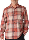 Carhartt Rugged Flex Relaxed Fit Lightweight Long-Sleeve Plaid Shirt Men's