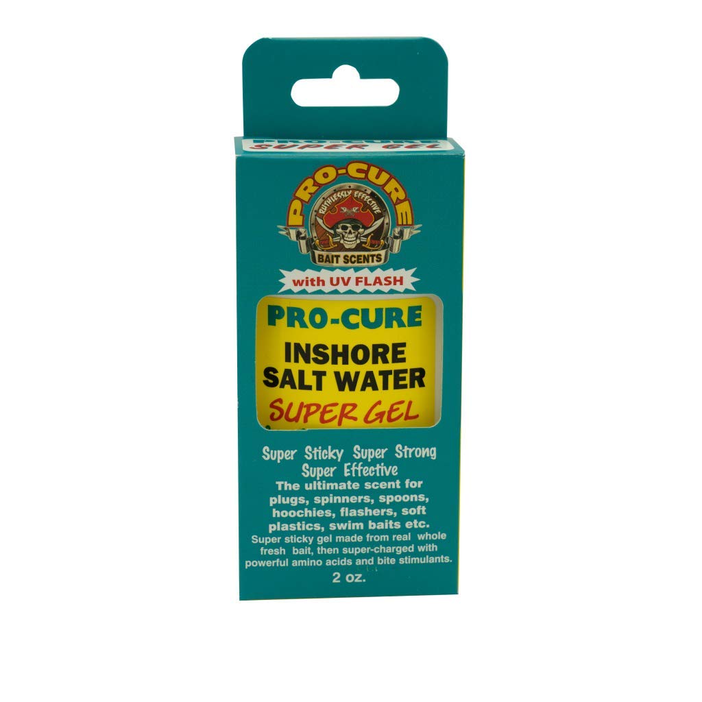 Pro-Cure Super Gel High Performance 2 Ounce Bait Scents & Uv Flash