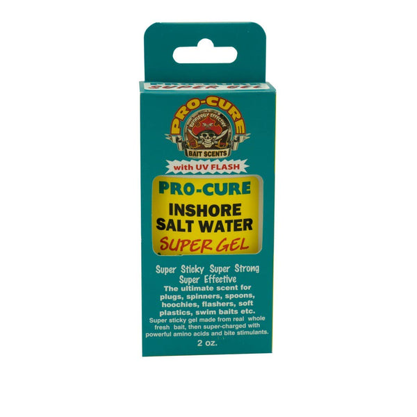 Pro-Cure Super Gel High Performance 2 Ounce Bait Scents & Uv Flash