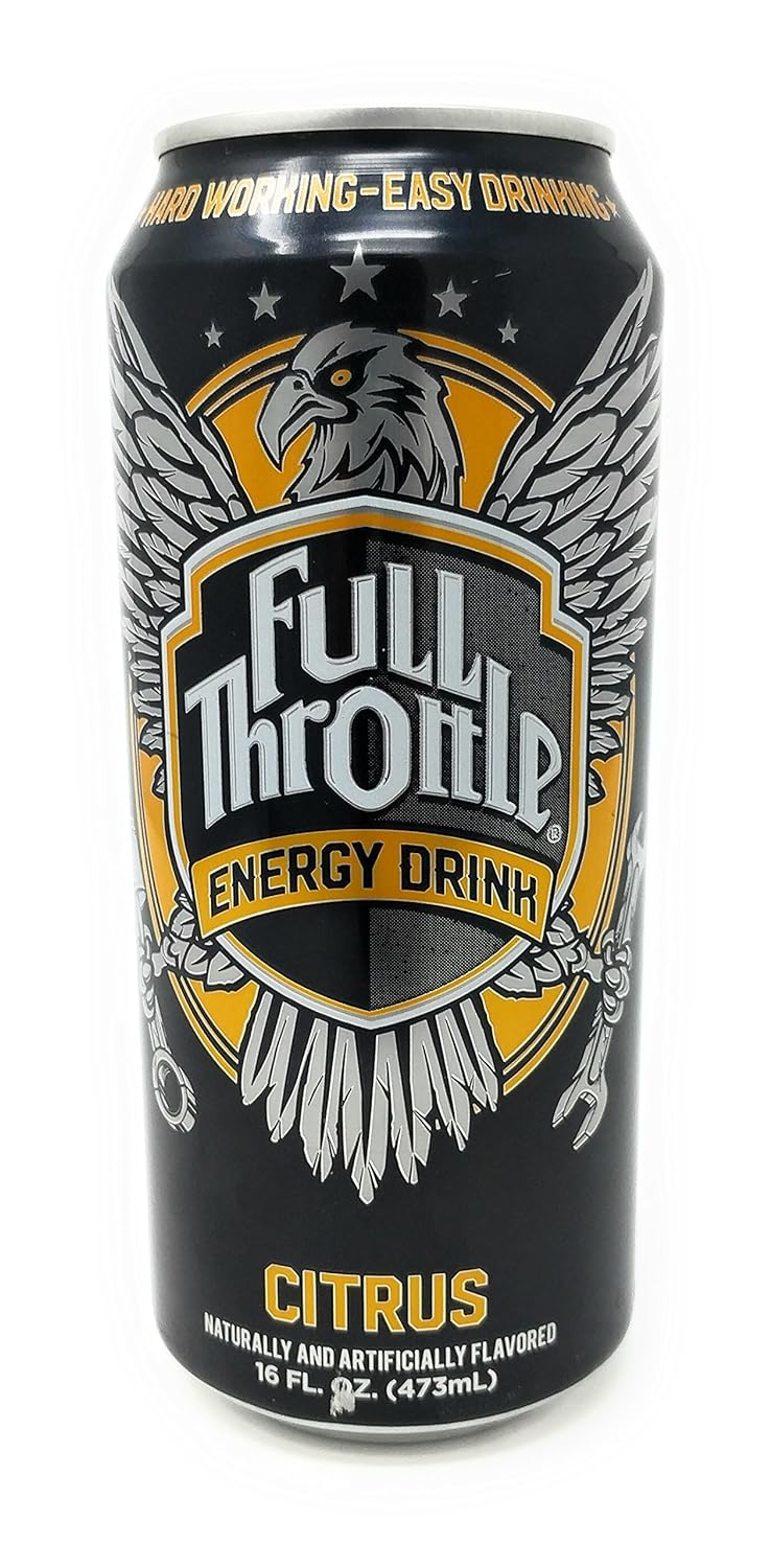 Coca-Cola Full Throttle Energy Drink Citrus