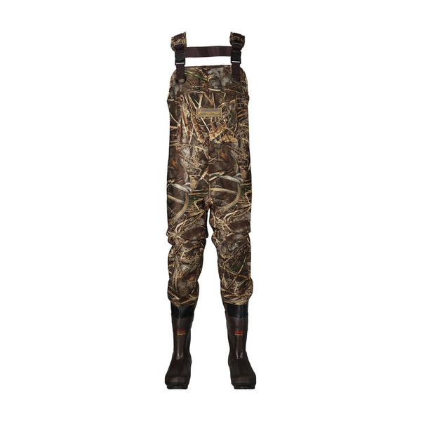 Frogg Toggs Men's Amphib 3.5mm Neoprene Bootfoot Wader in Realtree Max-7