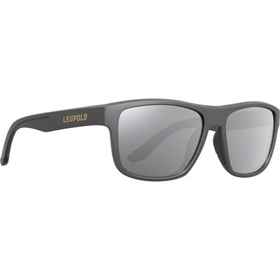 Leupold Katmai Sunglasses Dark Gray Frame Shadow Gray Flash Lens 182676