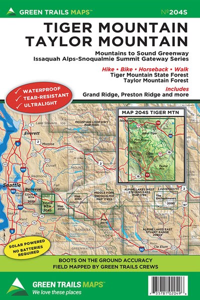 Green Trail Maps - Ascent Outdoors LLC