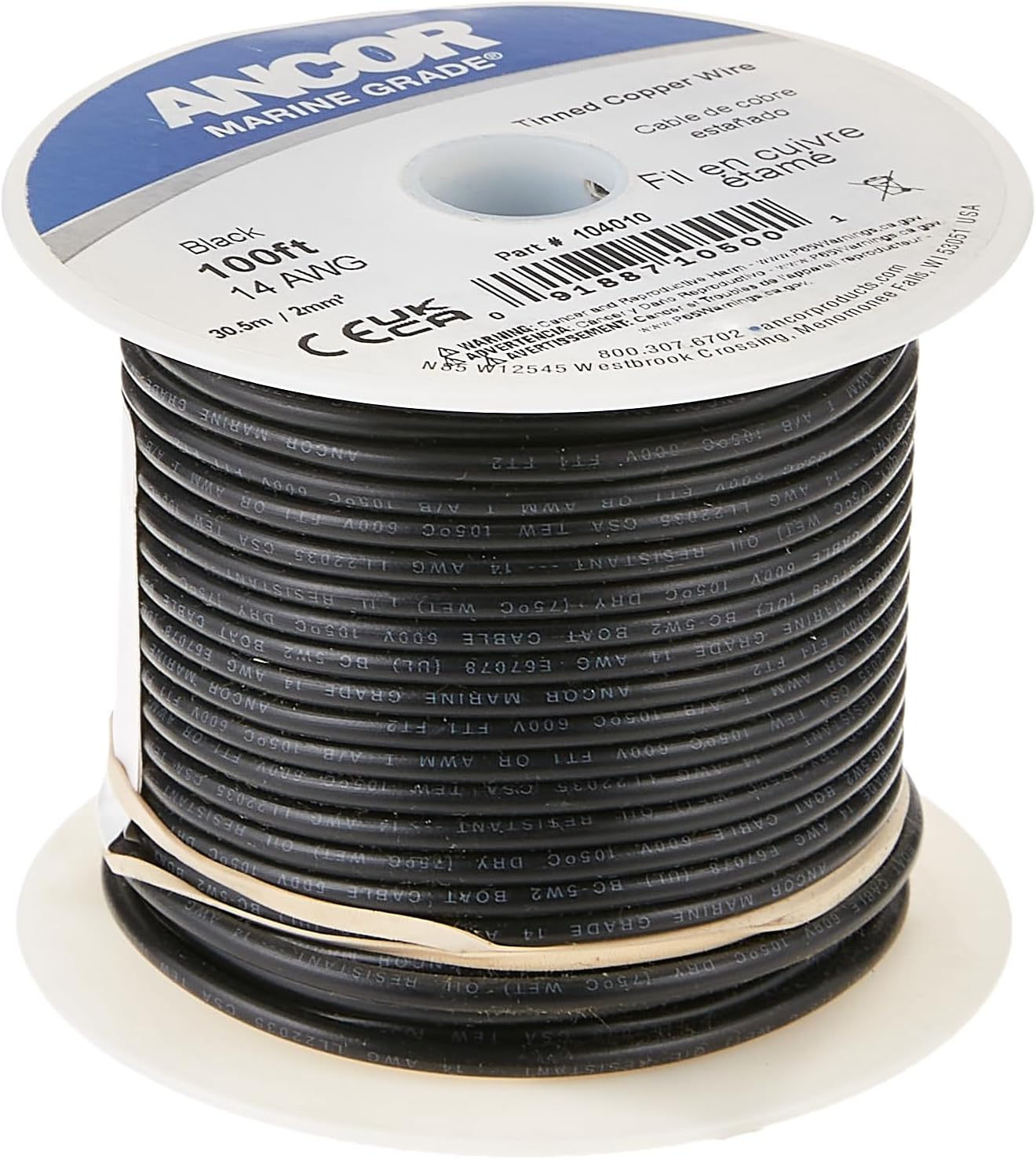 Ancor 14 AWG Tinned Copper Wire Primary Cable
