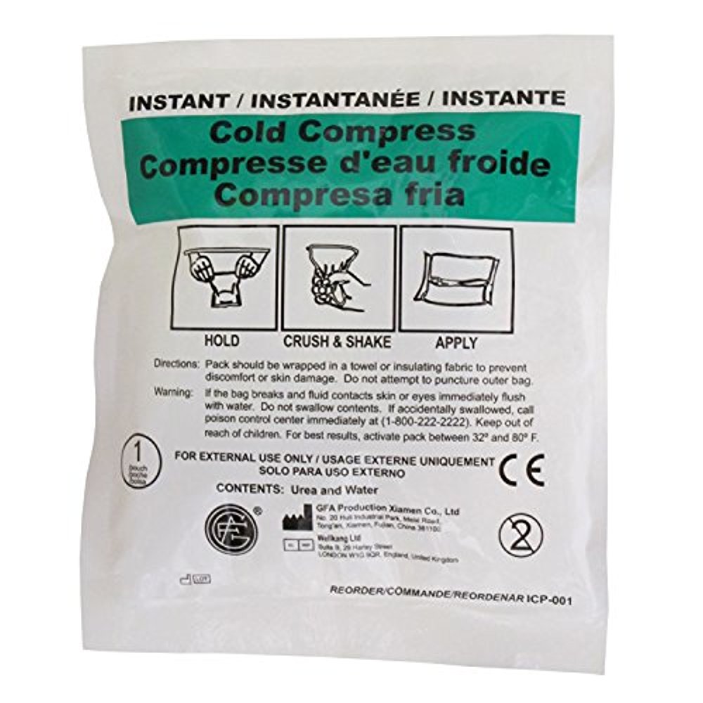 Adventure Medical Kits 0155-0278 Instant Cold Compress 6-1/2