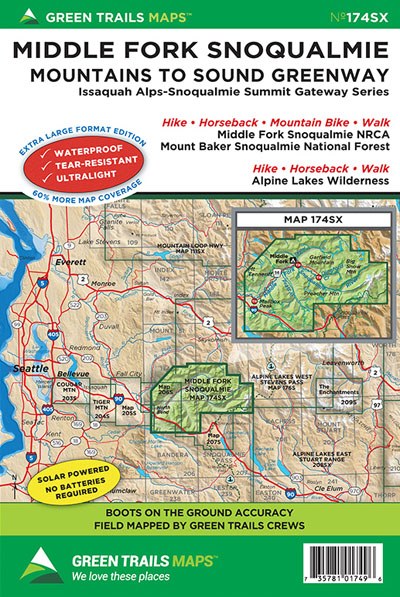 Green Trail Maps - Ascent Outdoors LLC