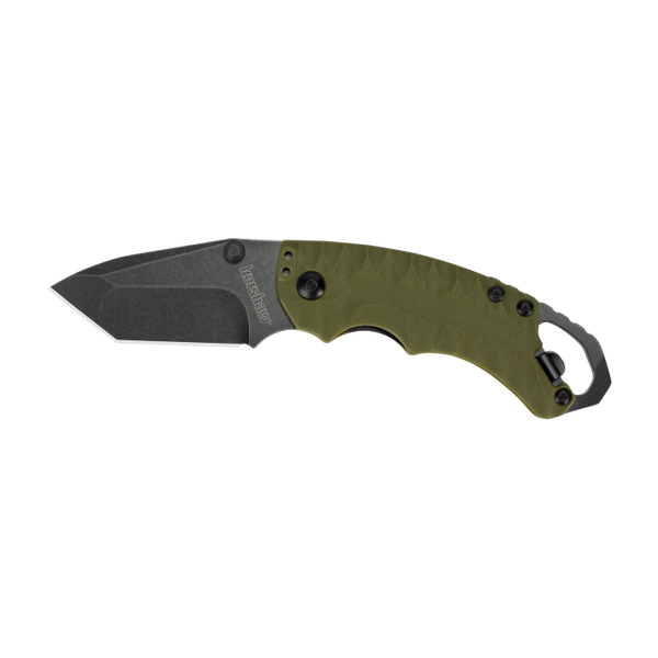 Kershaw Shuffle II Tanto Olive BlackWash