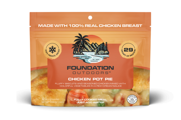 Foundation Outdoors Chicken Pot Pie Meal