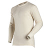 ColdPruf Men's Authentic Dual Layer Long Sleeve Wool Plus Crew Neck Base Layer Top