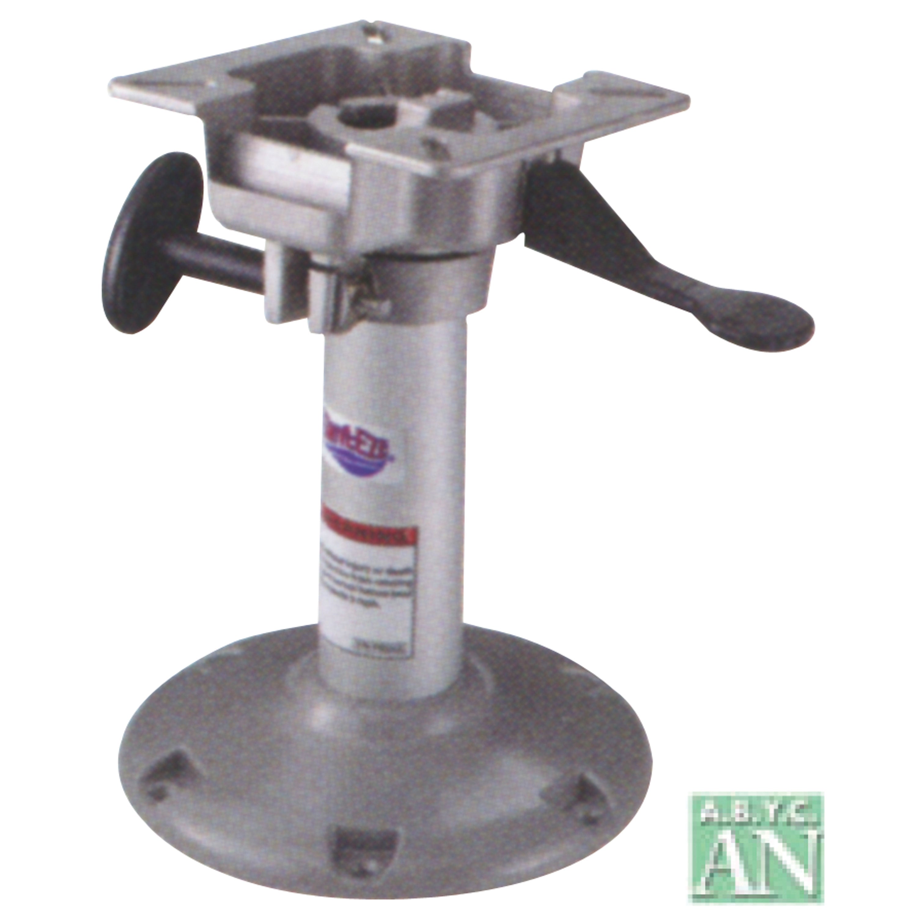ATTWOOD LakeSport 2-3/8 in. Fixed Height Bell Pedestal with Seat Mount - 16 in. Non-Locking