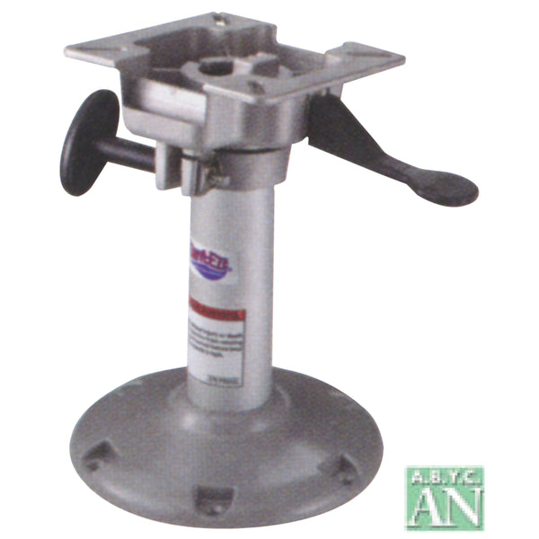 ATTWOOD LakeSport 2-3/8 in. Fixed Height Bell Pedestal with Seat Mount - 16 in. Non-Locking