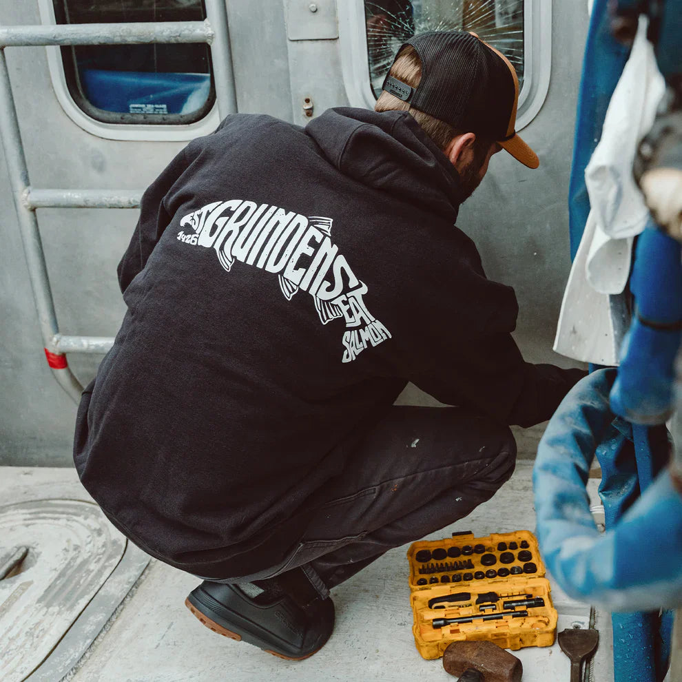 Grundens Eat Your Words DWR HD Hoodie