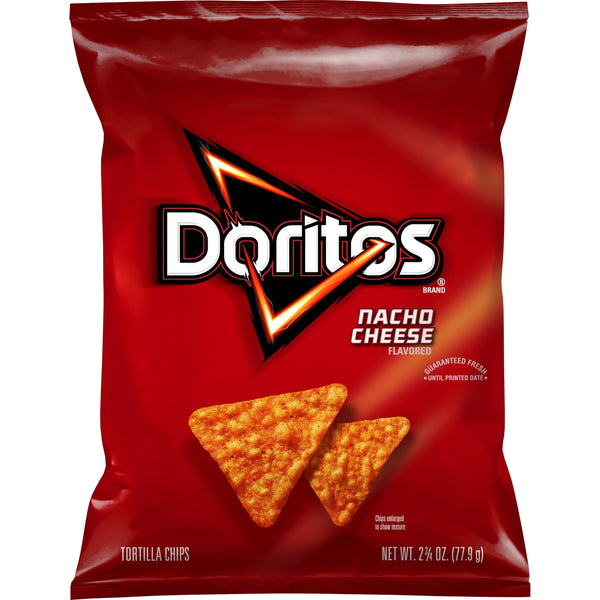 Doritos Nacho Cheese Flavored Tortilla Chips