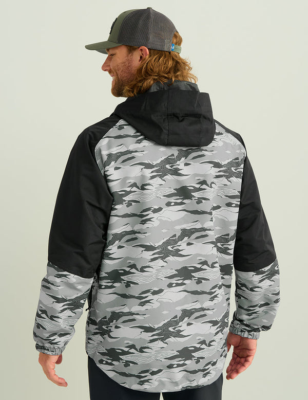 Huk Gear Grand Banks Tidal Map Jacket Men's