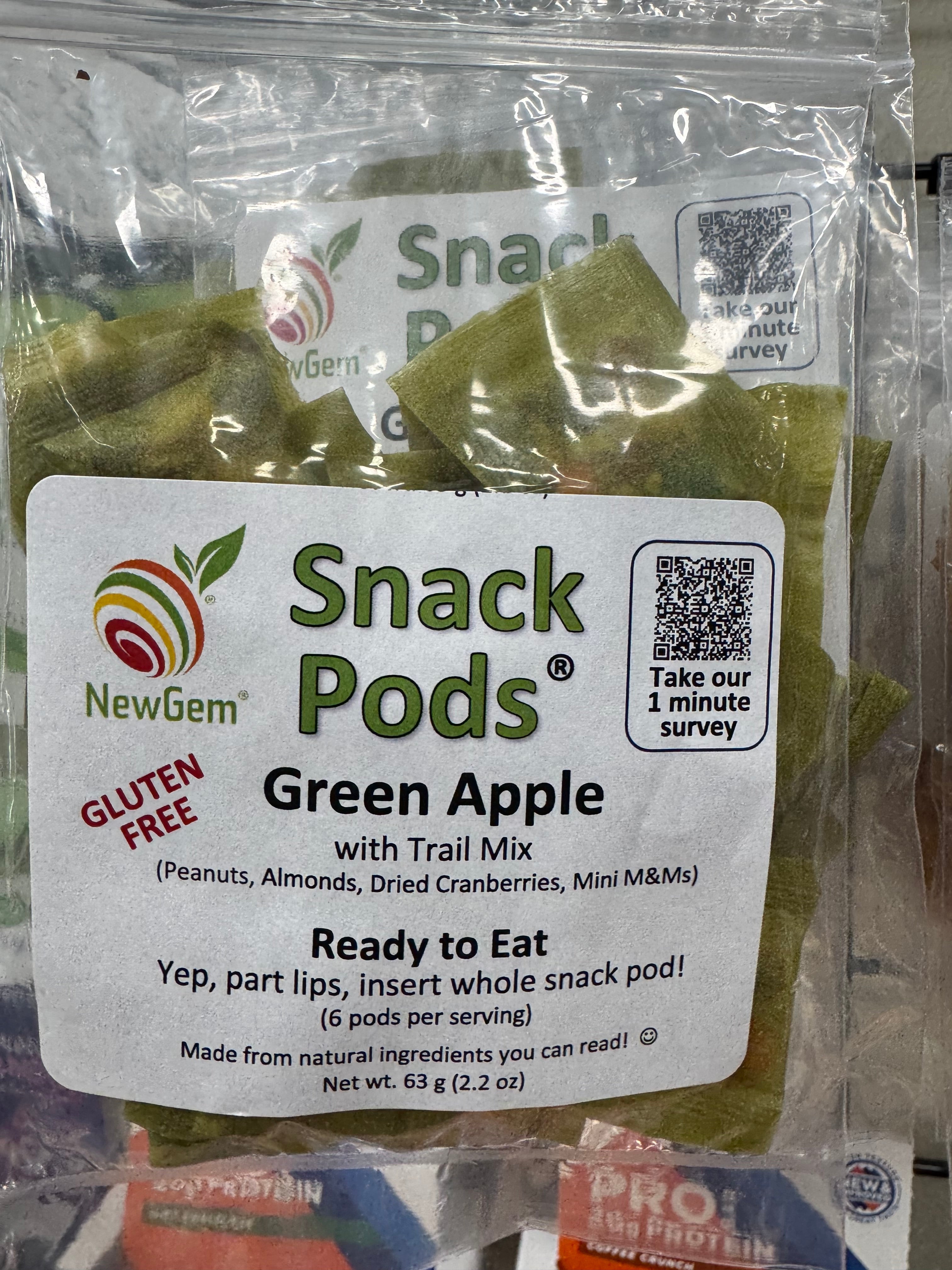 NewGem Snack Pods Green Apple