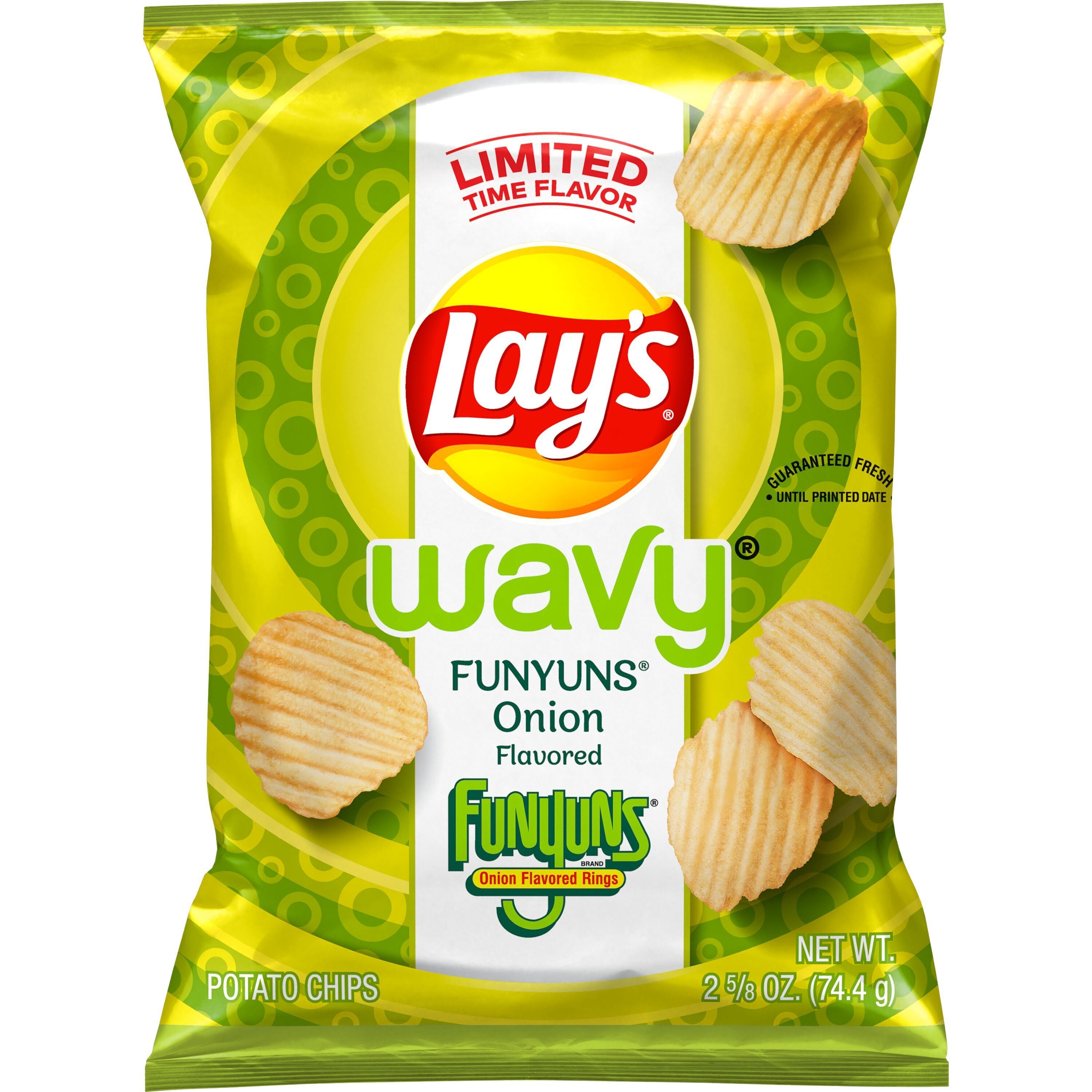 Lay's Wavy Funyuns Onion Flavored Potato Chips | Miyar Adventures