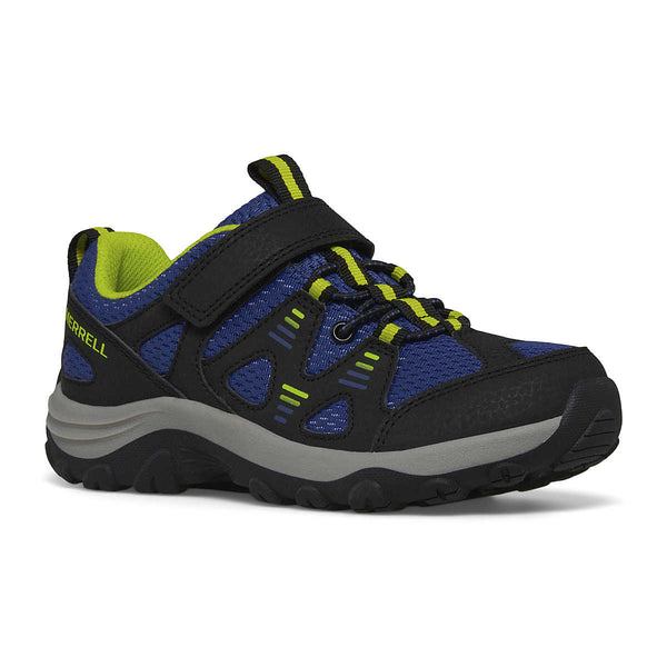 Merrell TRAIL CHASER 2 - BLACK/BLUE/LIME Size 3