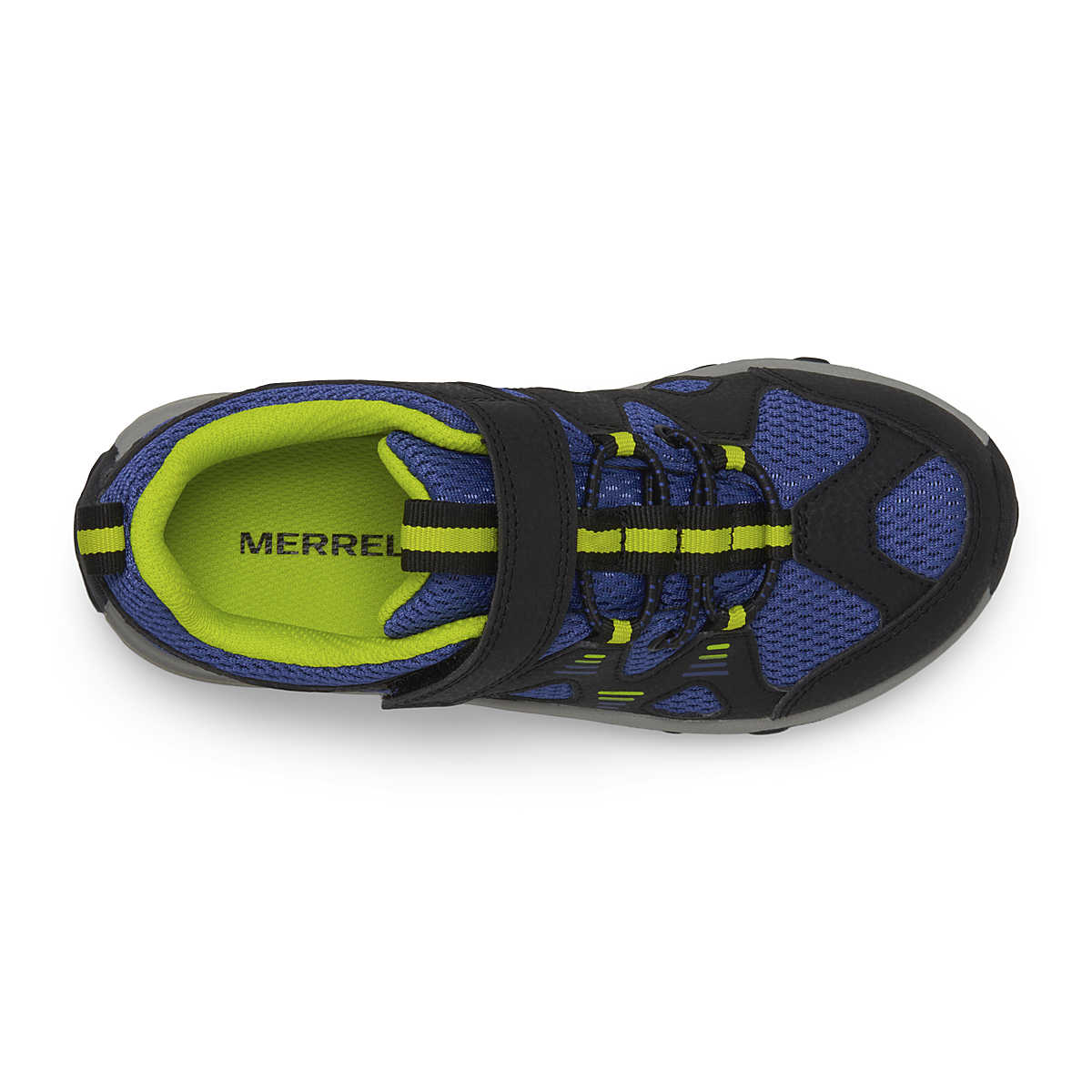 Merrell TRAIL CHASER 2 - BLACK/BLUE/LIME Size 3