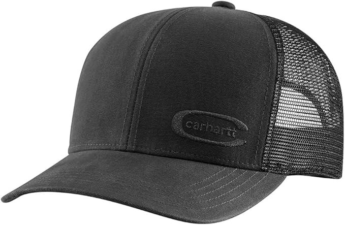 Carhartt Canvas Mesh Back Embossed Cap Men's