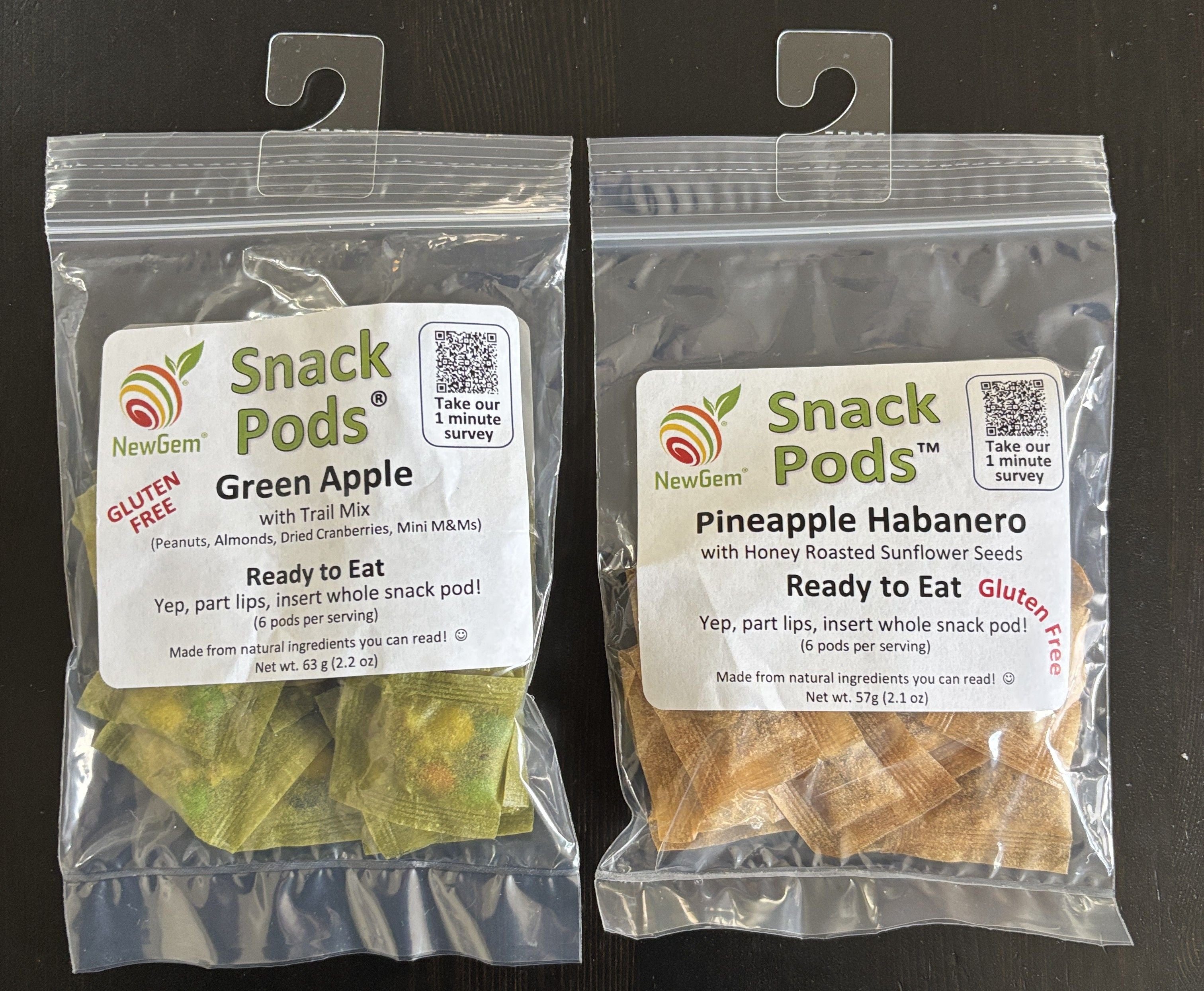 NewGem Snack Pods Green Apple