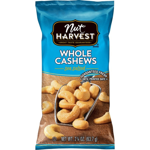 Nut Harvest Sea Salted Whole Cashews