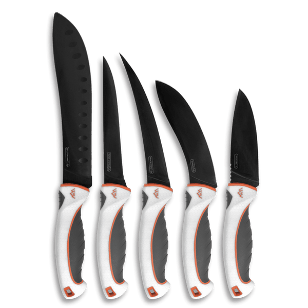 Outdoor Edge Ergo Max 6 Piece Professional Grade Processing Knife Set