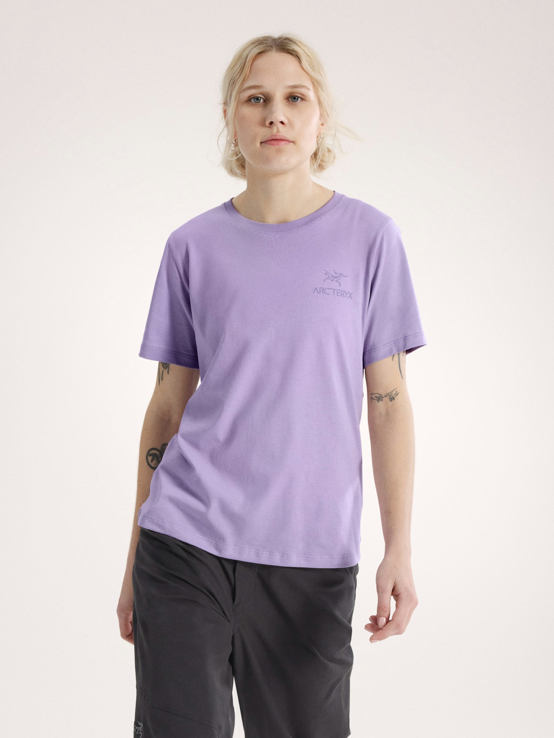 Arc'teryx Kragg SL Cotton Emblem Crew Shirt SS Women's