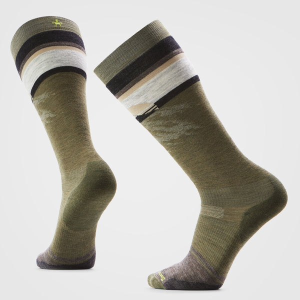 Smartwool Snowboard Mountain Sunrise Over The Calf Socks Men's