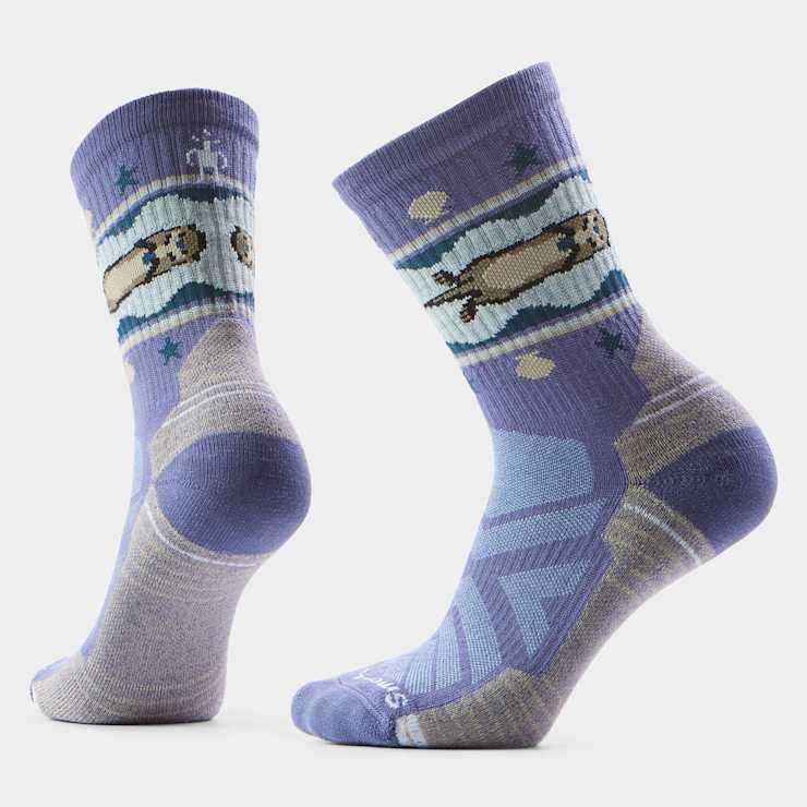 Smartwool Hike Light Cushion Otter Float Crew Socks Women's