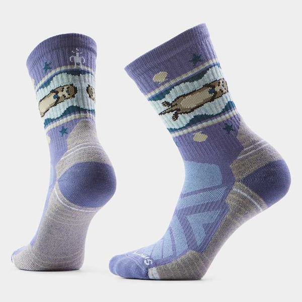 Smartwool Hike Light Cushion Otter Float Crew Socks Women's
