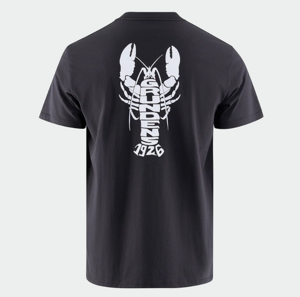 Grundens Salmon Eat Your Words HD Pocket Tee
