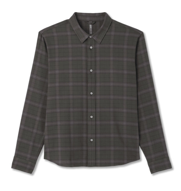 Vuori Long Sleeve Midweight Flannel Shirt