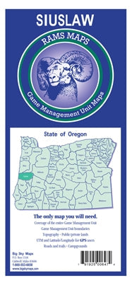 Rams Oregon Game Management Unit Maps