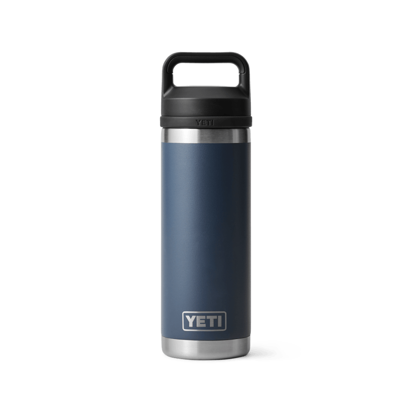 YETI RAMBLER 18OZ BOTTLE CHUG NVY
