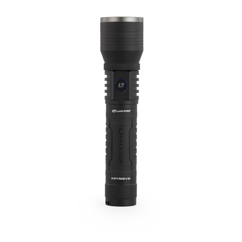 Luxpro Dual Power Pro LED Flashlight w/ Power Bank 2000 Lumens XP1105V2