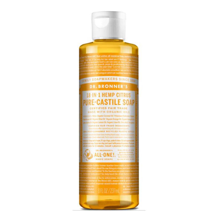 Dr Bronner's Citrus Liquid Soap