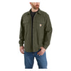 Carhartt Rugged Flex Relaxed Fit Canvas Fleece-Lined Shirt Jacket Men's
