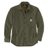 Carhartt Rugged Flex Relaxed Fit Canvas Fleece-Lined Shirt Jacket Men's
