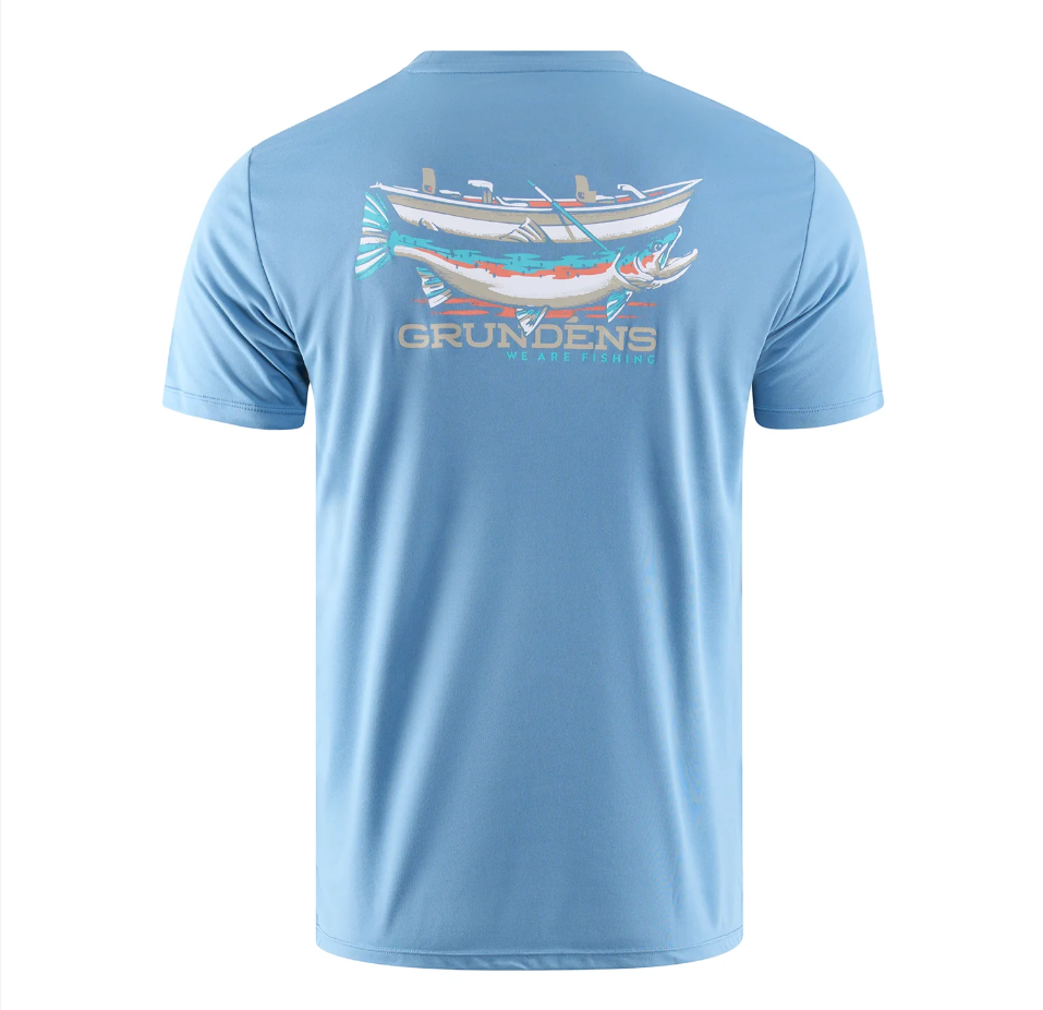 Grundens Drift Boat SS Tech Tee
