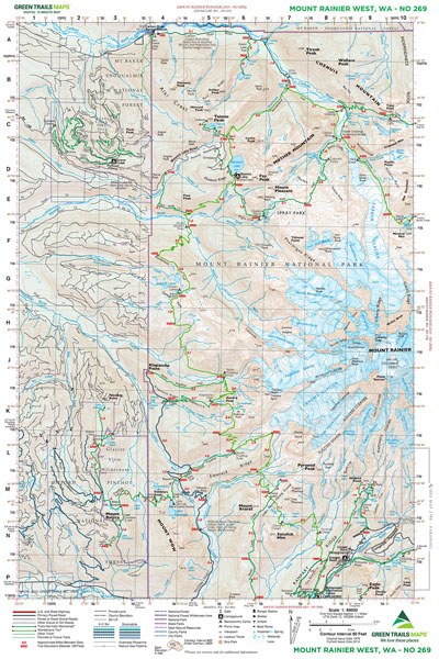 Green Trail Maps - Ascent Outdoors LLC