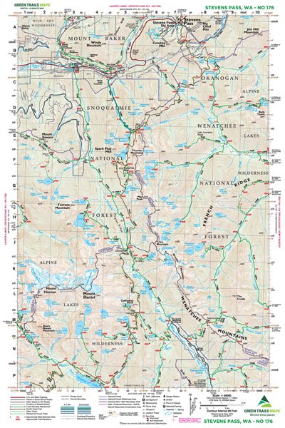 Green Trail Maps - Ascent Outdoors LLC