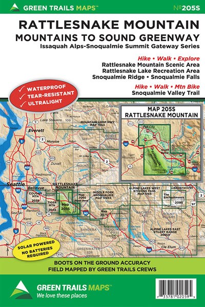 Green Trail Maps - Ascent Outdoors LLC