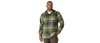 Carhartt Men's Rugged Flex Relaxed Fit Flannel Fleece Lined Hooded Shirt Jacket