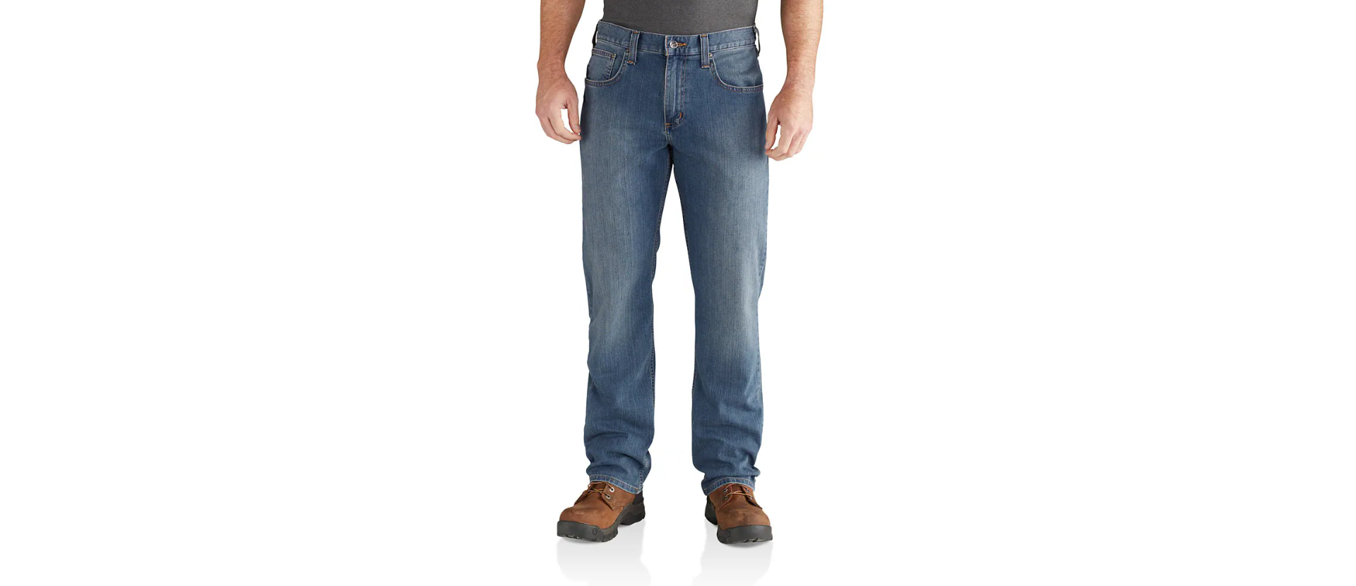 Carhartt Men's Rugged Flex 5-Pocket Relaxed Fit Straight Jeans