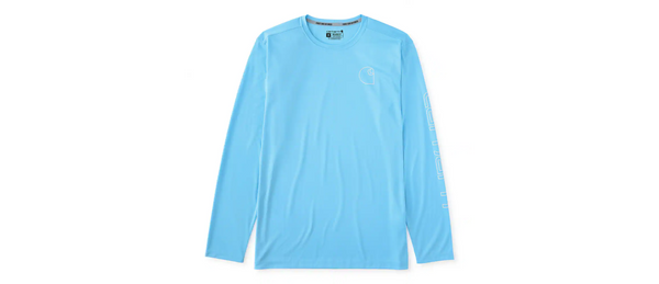 Carhartt Force Sun Defender Lightweight Long-Sleeve Logo Graphic T-Shirt