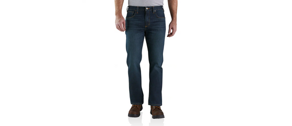 Carhartt Men's Rugged Flex 5-Pocket Relaxed Fit Straight Jeans